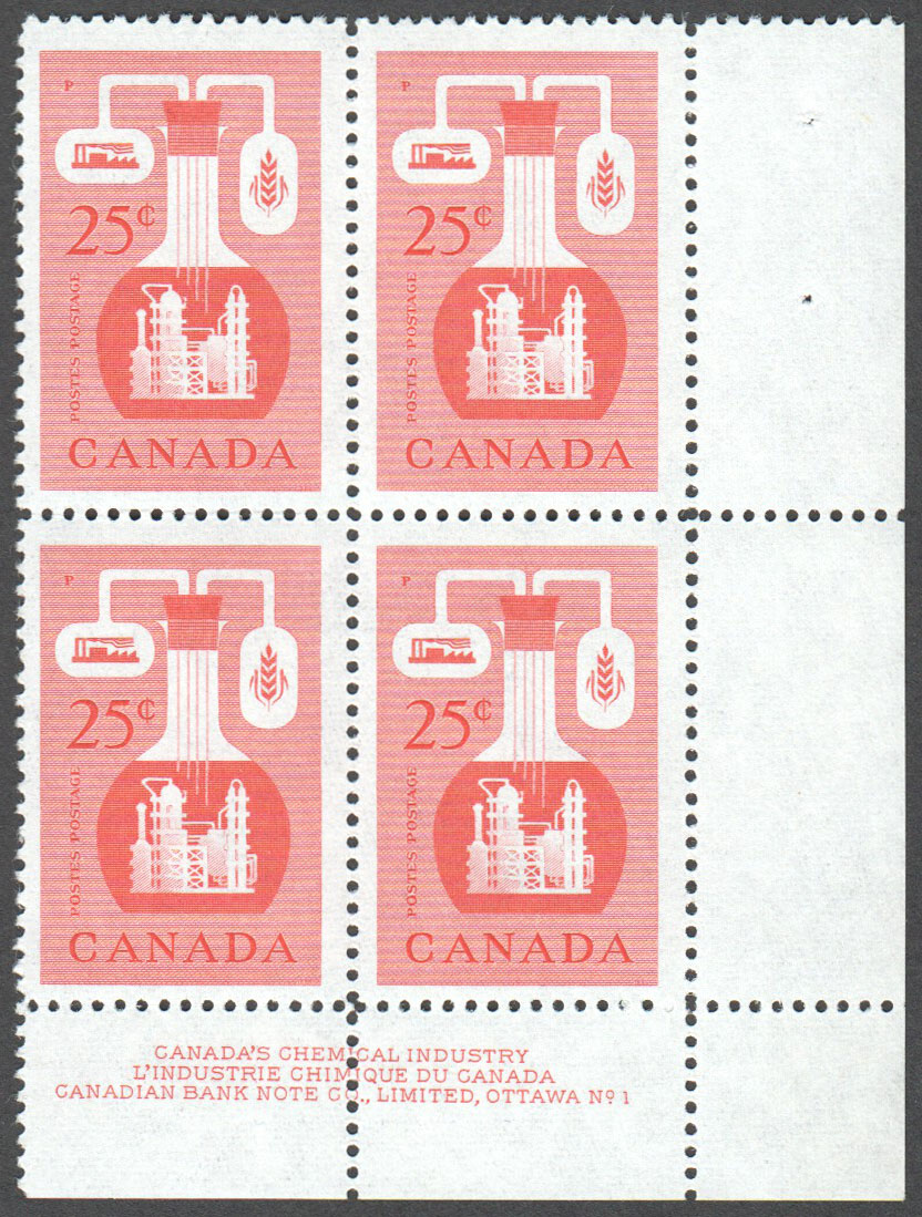 Canada Scott 363 MNH PB LR Pl. 1 (A3-6) - Click Image to Close